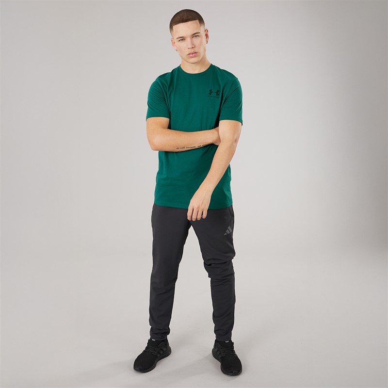 Under Armour Mens UA Sportstyle Left Chest Short Sleeve T-Shirt Rack Green/Arden Green