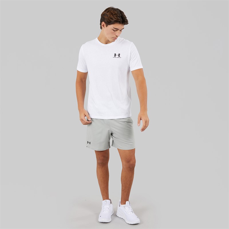 Under Armour Mens UA Vanish Woven 6 Inch Shorts Titanium/Ultimate Black