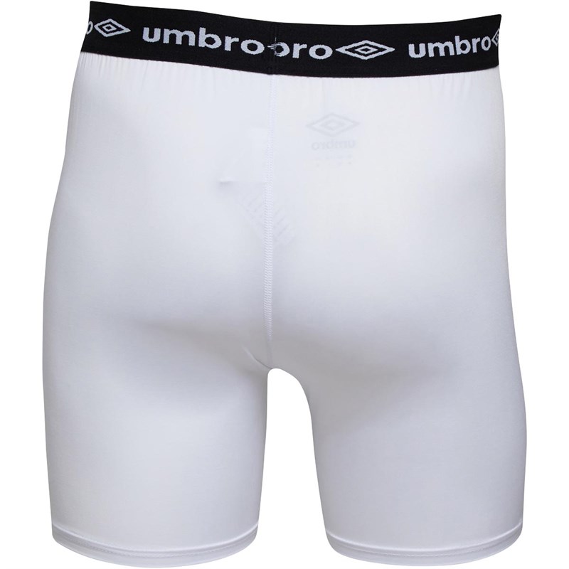 Buy Umbro Mens Baselayer Power Shorts White