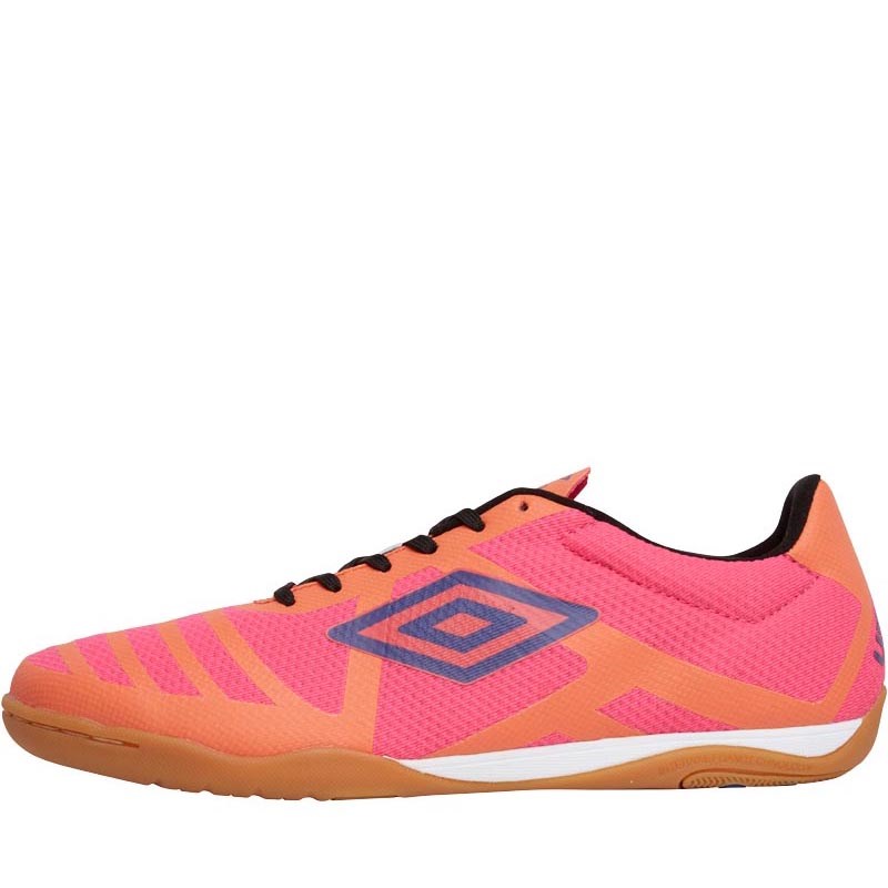 Buy Umbro Mens Vision Pro 3 Indoor Football Boots Pink/Clematis Blue