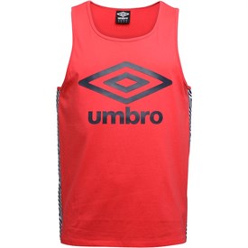 Umbro Heren Beach Singlet Rood umbro kopen in de aanbieding