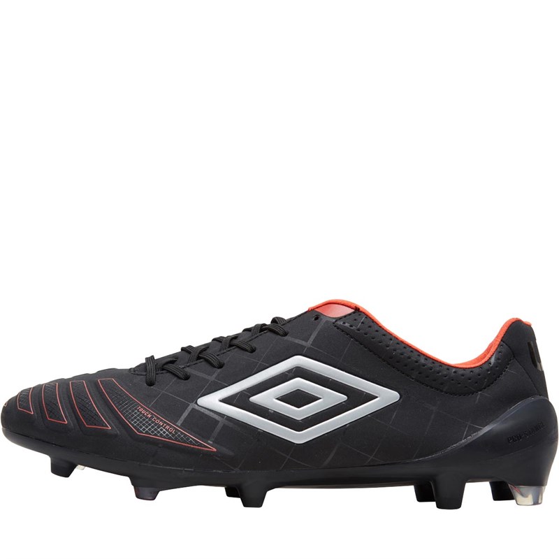 Buy Umbro UX Accuro Pro HG Football Boots Black/Metallic/Grenadine