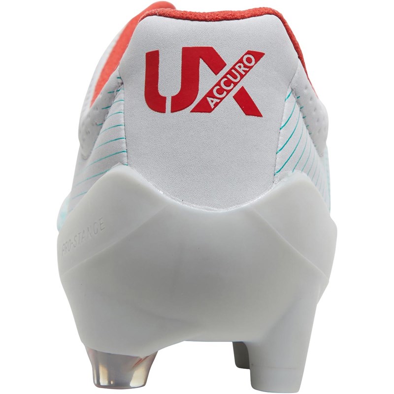 Buy Umbro Mens UX Accuro Pro HG Football Boots Dawn Blue/Fiery Red