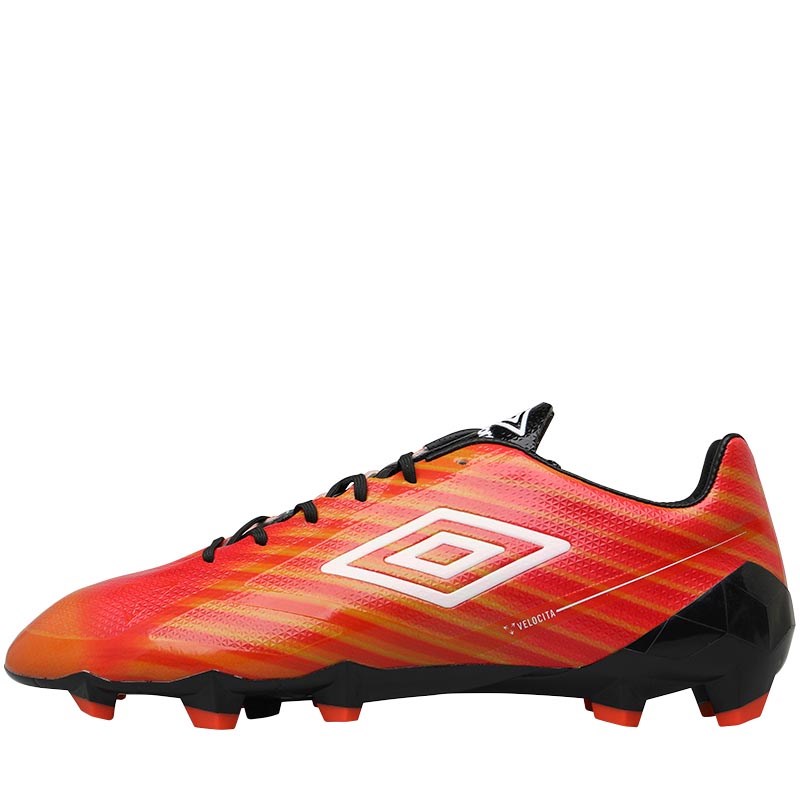 Buy Umbro Mens Velocita II Pro HG Football Boots Grenadine/White/Lime