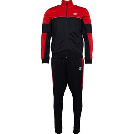 Umbro Heren Active Style Tricot Trainingspak Zwart umbro kopen in de aanbieding