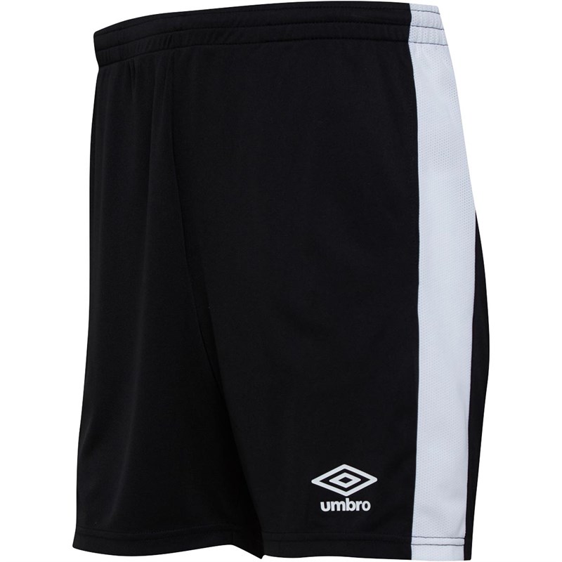 Buy Umbro Mens Active Style Poly Shorts Black/White