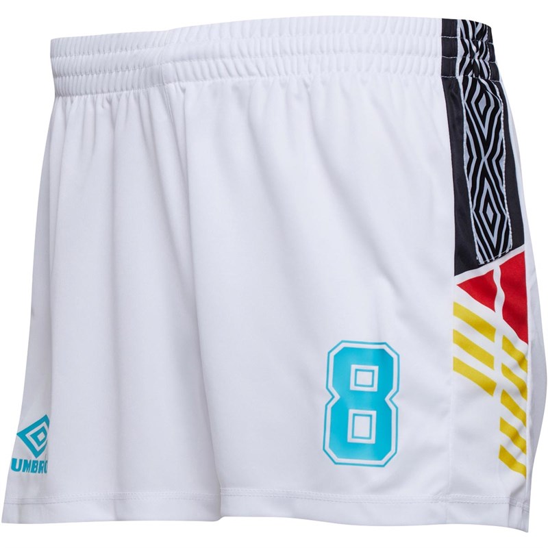 Umbro Mens Global Football Shorts Germany White Umbro Mens Global Football Shorts Germany White