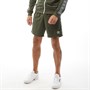 Umbro Mens Active Style Taped Tricot Shorts Olive Night/White
