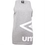 Umbro Damskie Active Style Koszulka bez Rękawów Szary Margielowy