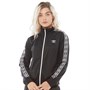 Umbro Womens Active Style Taped Track Jacket Black
