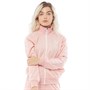 Umbro Womens Active Style Taped Track Jacket Pale Pink