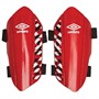 Umbro Neo Classico II Slip Shin Guards Goji Berry/Black/White