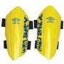 Umbro Junior Neo Classico II Slip Shin Guards Blazing Yellow/Ibiza Blue/Sodalite Blue