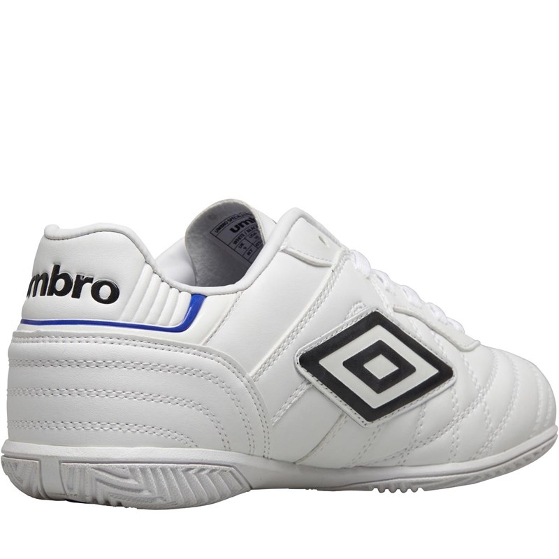 Buy Umbro Mens Speciali Eternal Club IC Indoor Football Boots White ...