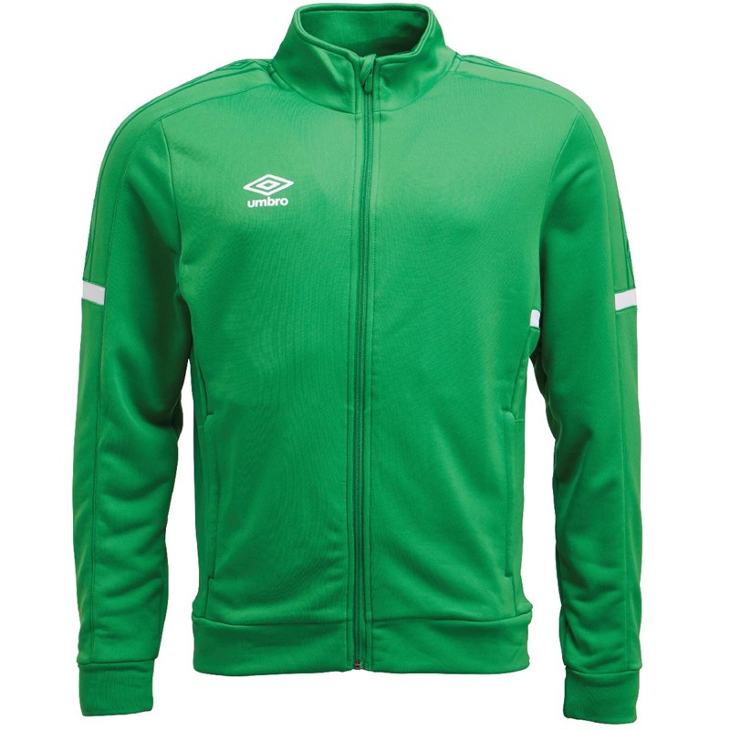 Buy Umbro Mens Training Legacy Track Jacket Teamwear Emerald/White