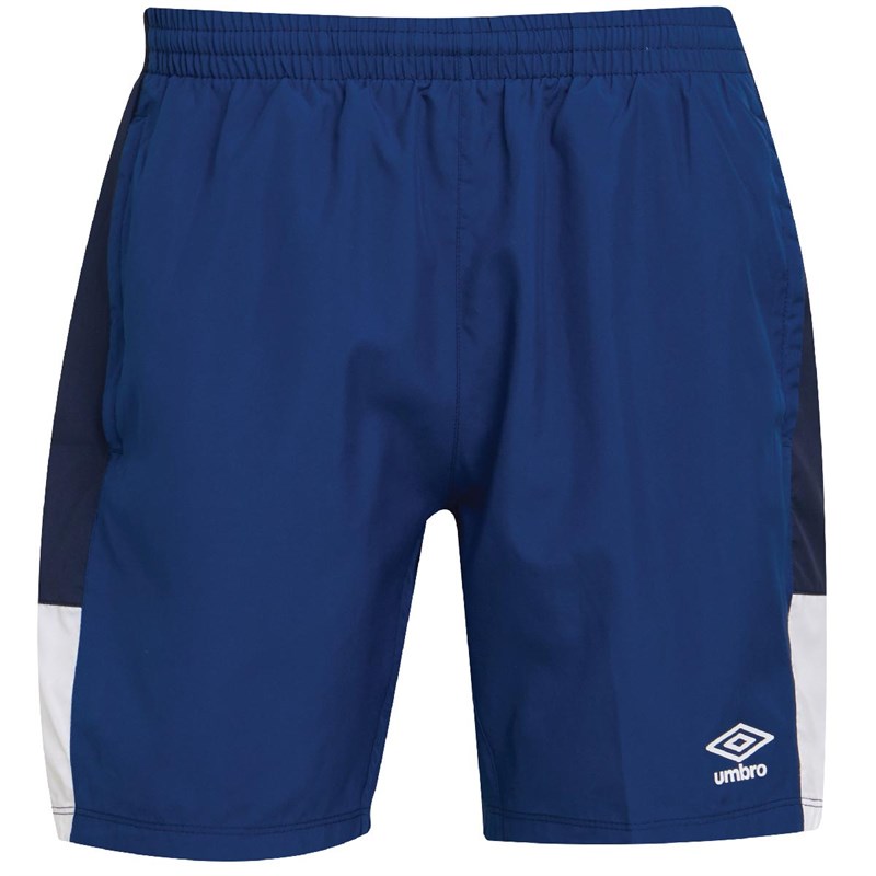 Buy Umbro Mens Training Shorts Teamwear Navy/Dark Navy/White