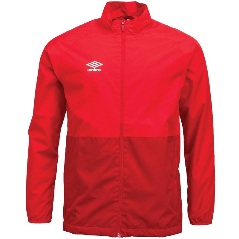 Buy Umbro Mens Training Shower Jacket Vermillion/Jester Red