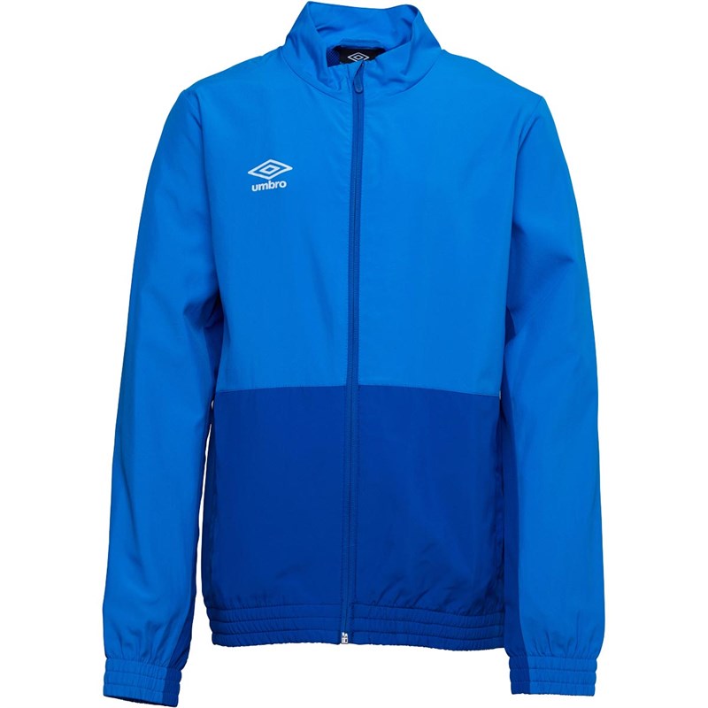 Buy Umbro Junior Boys Training Woven Jacket TW Royal/French Blue