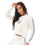 Umbro Sweat Active Style Cropped Taped Femme Blanc