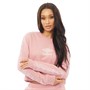 Umbro Sweat Active Style Cropped Taped Femme Rose