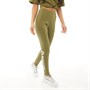 Umbro Damskie Active Style Cotton Large Logo Legginsy Khaki