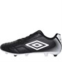 Umbro Heren Classico IX FG Firm Ground Voetbalschoenen Zwart