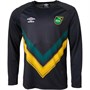 Umbro Maillot de Foot Jamaica Homme Noir