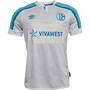 Umbro Herren S04 FC Schalke 04 Away Fußball Trikots Weiß