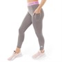 Umbro Womens Active Colour Block Performance Leggings Grey/Pink