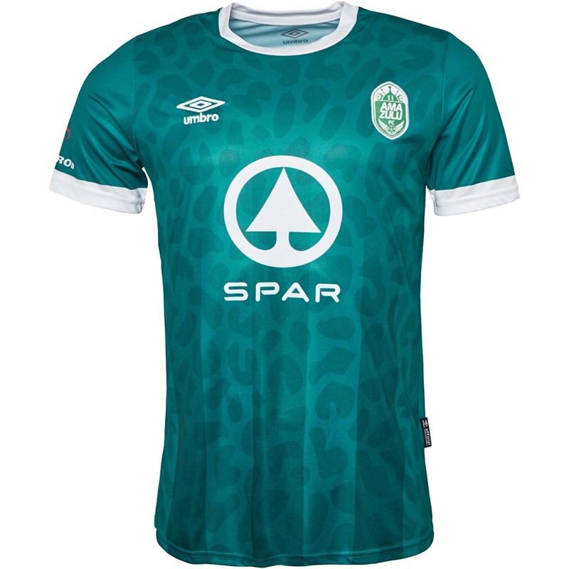 Umbro Mens Amazulu Home Jersey Green