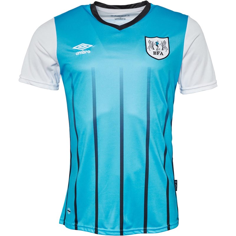 Umbro Herren Botswana Home Fußball Trikots Blau