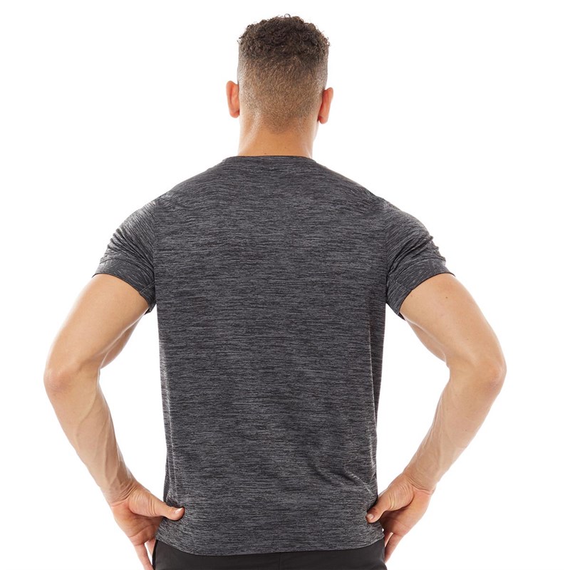 Umbro Mens Active Training T-Shirt Black Marl