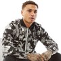 Umbro Mens Game Camo Jacquard Jacket Black/Micro Chip