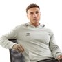 Umbro Mens Hoodie Grey Marl