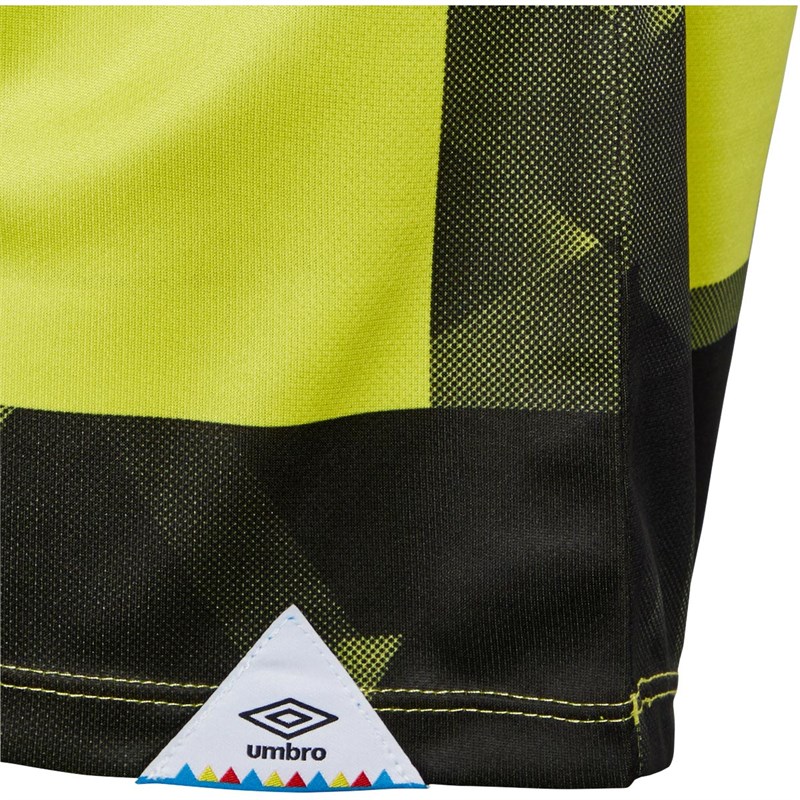 Buy Umbro Mens SSG Short Sleeve Game Day Jersey Blazing Yellow/Black