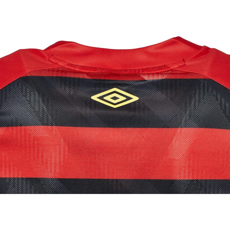 Umbro Maillot de Foot Sport Do Recife Home Homme Rayures Multicolores