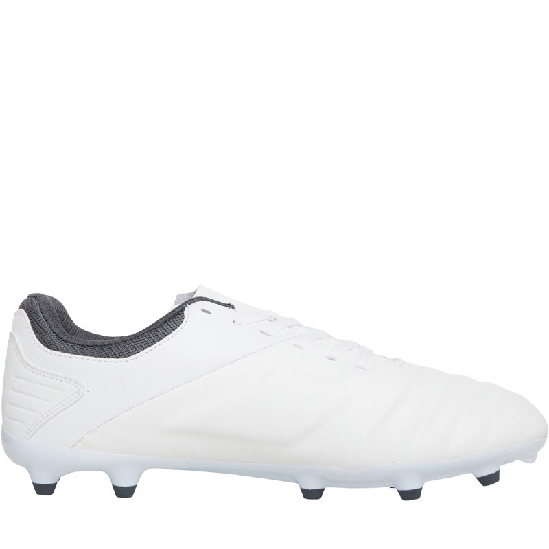 Umbro Mens Tocco Club FG Firm Ground White / Black / Urban Chic