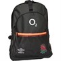Umbro England Rugby Tech Training Backpack Black/Fiery Coral