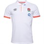 Umbro Polos à manches courtes England Rugby CVC Homme Blanc