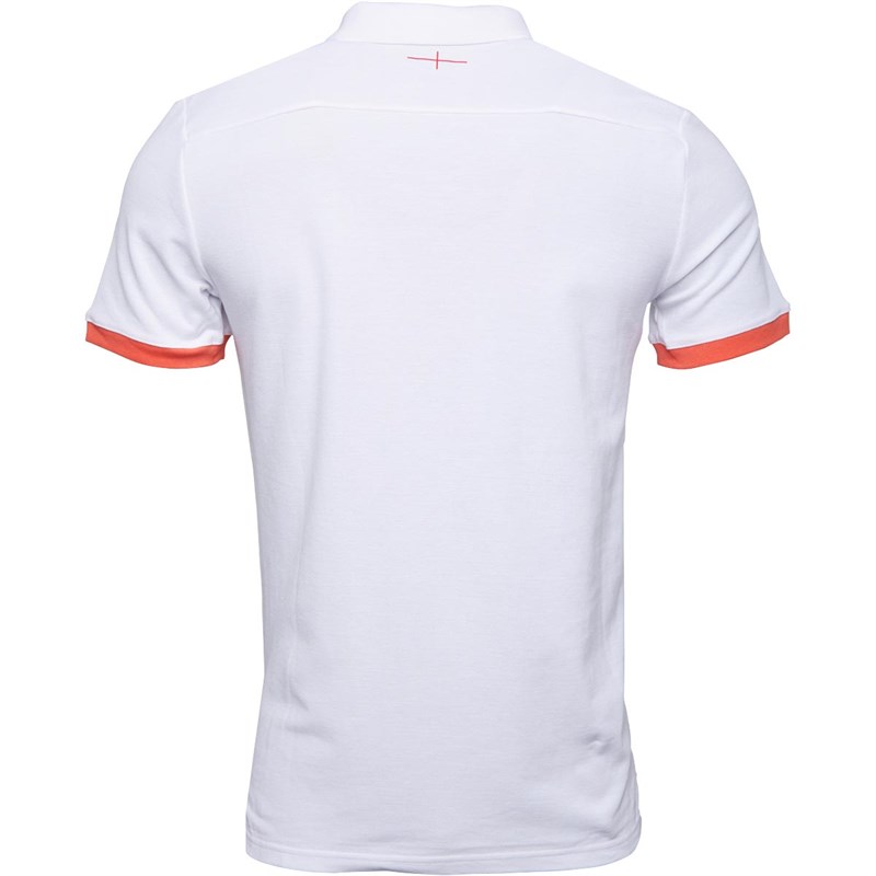 Umbro Polos à manches courtes England Rugby CVC Homme Blanc