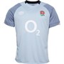 Umbro Herren England Rugby Pro Performance Sporttops Blau
