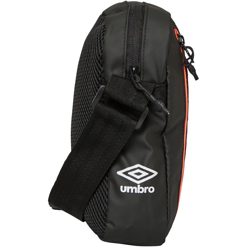 Umbro England Rugby Tech Training Pi Bag Black/Fiery Coral
