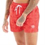 Umbro Mens Kingdom Swim Shorts Scarlet