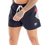 Umbro Mens Stadio Swim Shorts Dark Navy/Vermillion/White