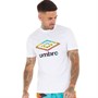 Umbro Mens Seig T-Shirt White/Porcelain Multi
