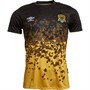 Umbro Mens Black Leopards FC Home Jersey Multi