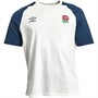 Umbro Mens England Rugby Classic Top Cloud Dancer/Moonlight