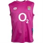 Umbro Mens England Rugby Sleeveless Top Wild Aster/Bachelor Button/Ensign Black/Black