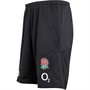 Umbro Mens England Rugby Knit Shorts Black
