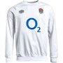 Umbro Mens England Rugby Warm Up Drill Top Brilliant White